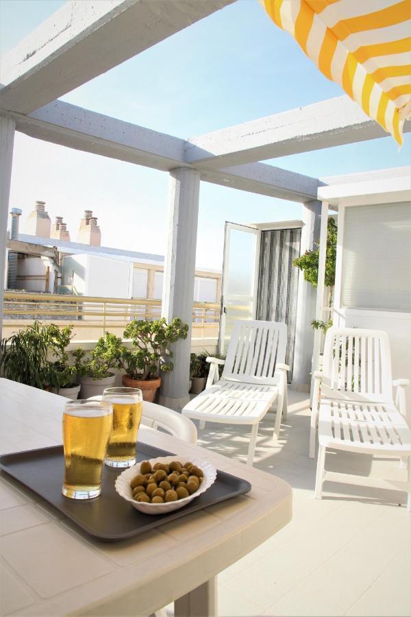 La Perla Apartment, Paradis Park, La Pineda - Atico 1ª Linea - Solarium - Wifi - Piscina Εξωτερικό φωτογραφία